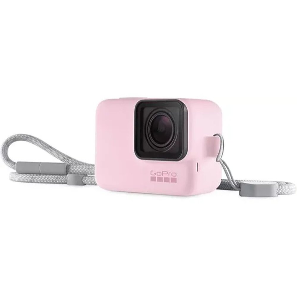 GoPro Hero Camera Sleeve + Lanyard in Pink - Authentic NEW Accessory